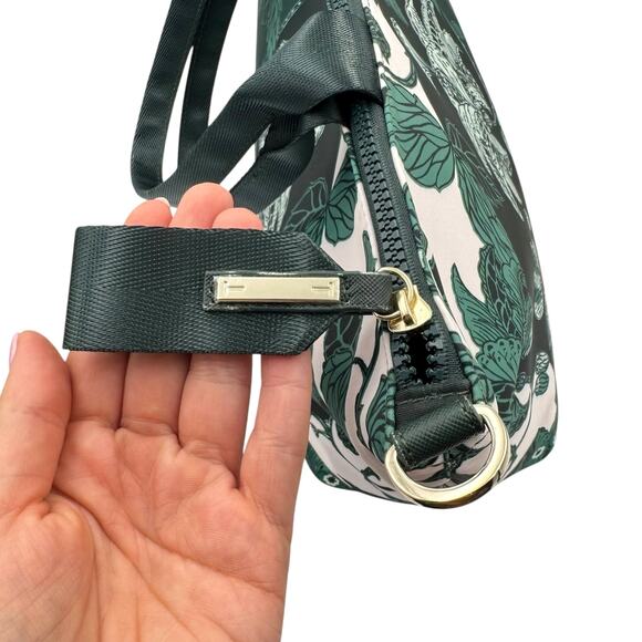 NWOT Ted Baker Green London Rococo Floral Pattern Nylon Tote Bag Purse - Picture 5 of 16